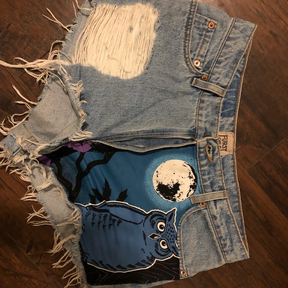 LF JEAN SHORTS